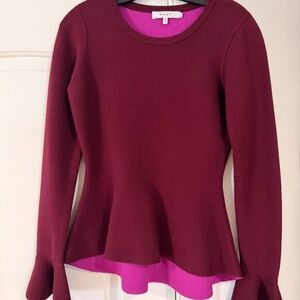 Milly Sweater - M - Peplum